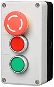 Контрола на полето Ienyu со прекинувач на копчето за светло 24V/220V со копче за итни случаи, самото ресетирање на индустриски