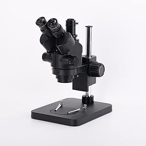 ZXYAN Микроскоп Додатоци 7X-45X Симул-Фокусна Тринокуларна Микроскоп Професионални Стерео Микроскоп Комплет WF10X/20 Окуларот C-Монтирање Адаптер Компатибилен СО Pcb Проце?