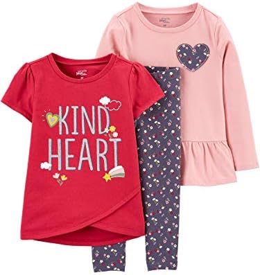Едноставни Радости Од Детската Облека На Картер И 3-Парче Детска Облека