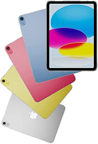 Qyiid јасен случај за iPad 10-та генерација 10.9 2022, лесен мек TPU, ултра чиста заштитна таблета, отпорна на удар, флексибилна рамка