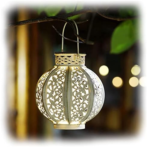 Maggift 2 пакувања што висат соларни светла, соларни фенери на отворено Рамазан, градинарски декоративно виси соларна светлина,