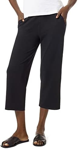 Hue Women's Women's Cupped Side Log Comfy Pant со џебови