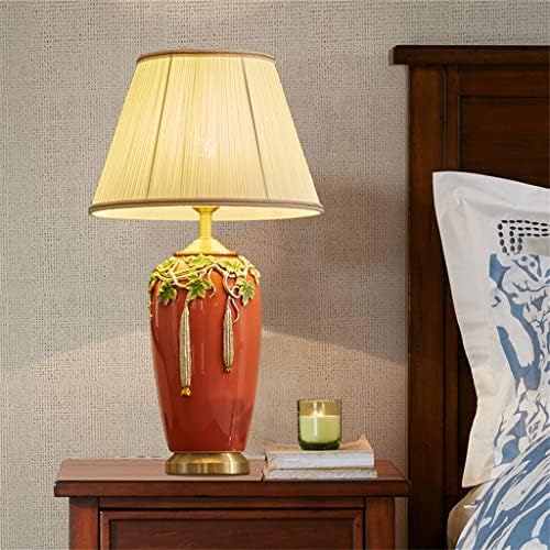 Ylyajy земја керамичка маса ламба романтична и топла спална соба покрај креветот за дневна соба за дневна соба вазна декоративна