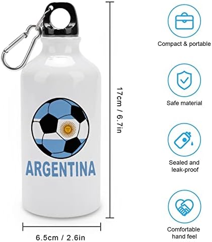 Аргентина фудбалски фудбалски спортски спортови шише со вода што може да се употреби со алуминиумски изолирани кригла за отворено