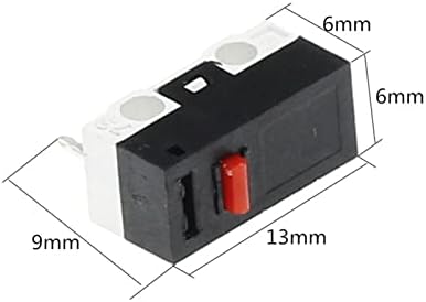 AAGAZA Micro Switch 100pcs Новиот Автентичен МИКРО Прекинувач YD-003 Копче На Глувчето Fretting Индустриски Прекинувач