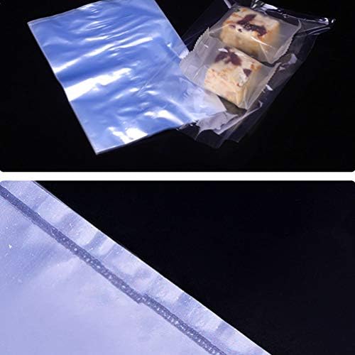 Doitool Подарок за завиткување торба 100 компјутери 30 см чиста PVC топлина смалување завиткан торба сапун бомби за бања за пакување заптивки за