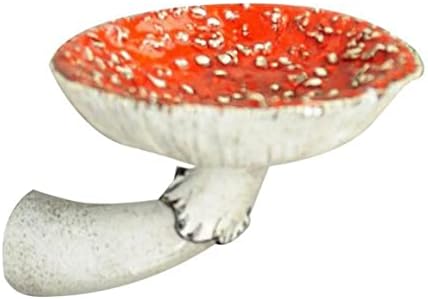 Пол за складирање на печурки Ckuakiwu, виси полица, симулациски полици во форма на печурки во форма на печурки, држачи за смола, монтирани со