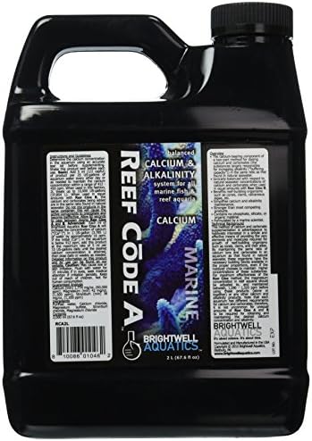 Brightwell Aquatics Abarca2l код за гребени со течна солена вода за аквариум, 67,6 унца