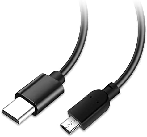 УСБ Ц До Микро USB Кабел 6 Стапки, Флексибилен Микро USB До USB-C Кабел, Поддржува Брзо Полнење &засилувач; Синхронизација На Податоци, Компатибилен Со Macbook Pro, Samsung Galaxy, Pixel 3