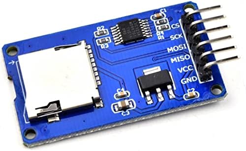 Адаптер за мемориски картички Canaduino 3 x Micro-SD за Arduino со 3,3V-5V конвертор