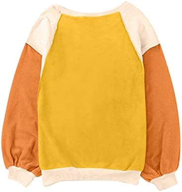 Женски џемпери 2023 моден обичен темперамент кадифен зашивање со долг ракав скокач врвен џемпер