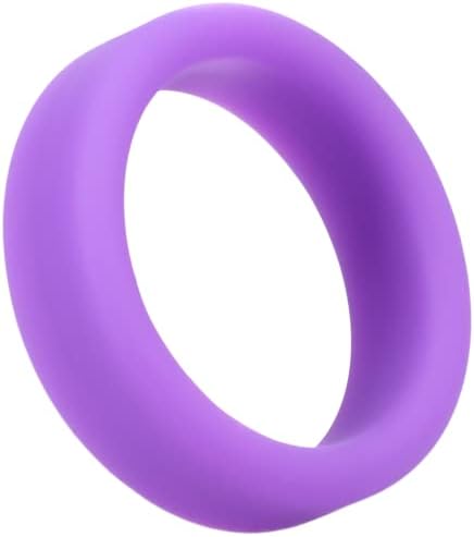 ТАНТУС СЕКС/Играчки за возрасни Супер меки Ц -прстени петел/прстен на пенисот - ултра -премиум силиконски сатен финиш, 4,75 Затегната
