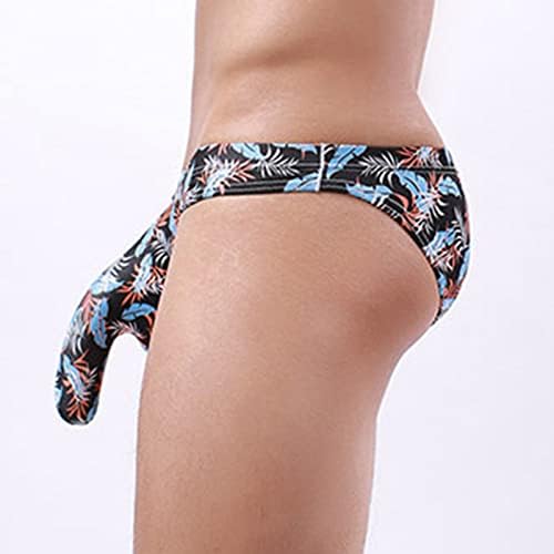 Менс секси долна облека lngerie bulge за подобрување на гаќичките за торбички бикини t-back dishable тенок фит-џокер-gикстреп g-string долна облека