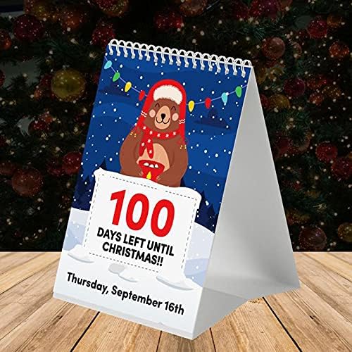 100 Дневен Божиќен Календар За Одбројување 2021 Календар За Домашна Работна Површина За Добредојде На Божиќ SGCABIpUSn6zjS
