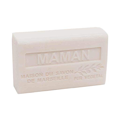 Савон Де Марсеј - француски сапун направен Со Органски Шеа Путер-Мирис Маман-Погоден За Сите Типови Кожа - 125 Грама Бар
