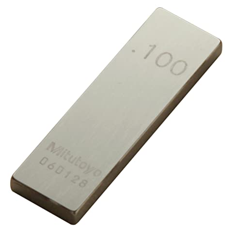 Mitutoyo - 611201-531 челик правоаголен блок, ASME одделение 0, должина од 1,0