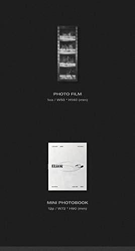 Dreamus Akmu Le Chanhyuk Error 1 -ви соло албум ЦД+скрипта Photobook+Round Photocard+Photocard+Фото филм+Mini Photobook+Следење