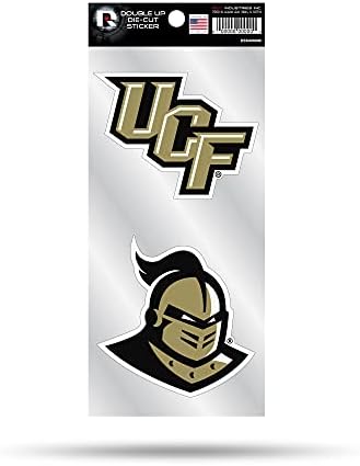 Rico Industries NCAA Central Florida Knights UCF 4 x 9 двојно налепница за умирање