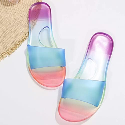 Рамни сандали за жени Летен одмор папучи на плажа Летна мода во затворено и отворено чевли Клип-флип-апостолки
