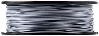 Monoprice 133871 PLA Plus+ Premium 3D Filament - Grey - 1kg spool, дебелина од 1,75мм | Биоразградливо | Иста јачина како и