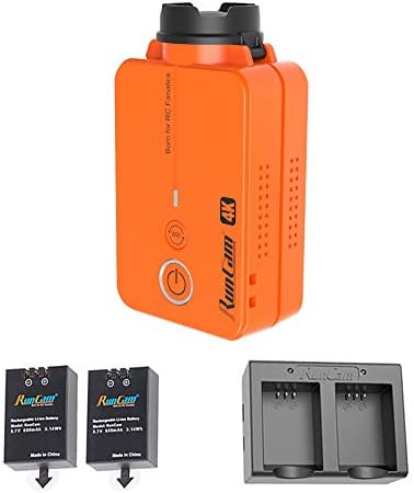 Runcam 2 4K Edition FPV Action Camera + 2 Резервни батерии за полнење + 1 полнач за двојна батерија