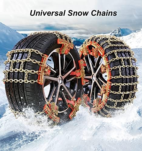 Анти-лизгачки ланци Универзални синџири на снежни ланци на влечење губени ланци за губини за гуми за автомобили SUV преносни синџири