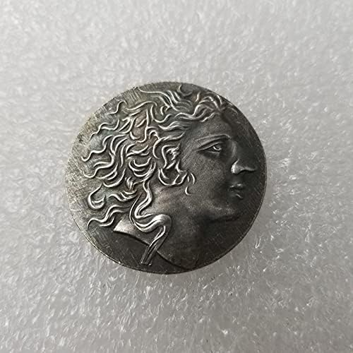 Занаетчиски занаети грчка монета позлатена од сребрена стара монета сувенир 449coin колекција комеморативна монета