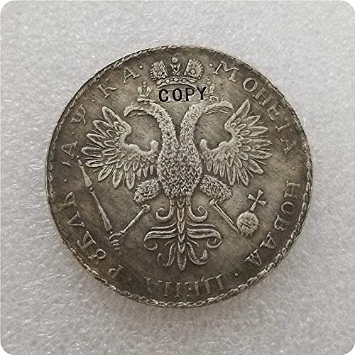 1 Рубља 1721 Русија Копија Монета Комеморативни Монети Копија Сувенир Новина Монета Подарок