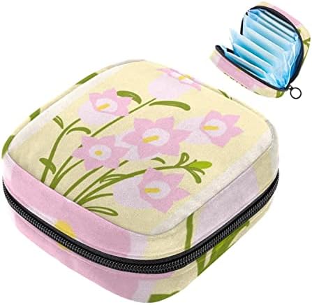 Оријукан санитарна торба за складирање на салфетка, преносна менструална подлога за патенти, торбичка за складирање на тампон за жени девојчиња,