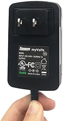 MyVolts 9V Адаптер за напојување компатибилен со/замена за Roberts Stream 202 DAB радио - американски приклучок