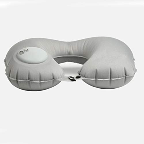 Besportble авион на вратот на вратот 2 парчиња надувување за надувување перница за перница за вратот, облик, перница за спиење за