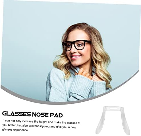 Хемотон 3 парчиња Очила Влошки За Нос Проѕирни Очила Пластични Очила Чисти Пластични Очила Штитници За Нос За Очила Замени Очила Очила