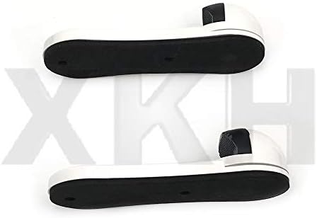 XKMT - 1 Пар Ски Сноуборд Ѕид Монтирање Трајни Бела Пластика Ротирај гума [B07MQBQN6B]