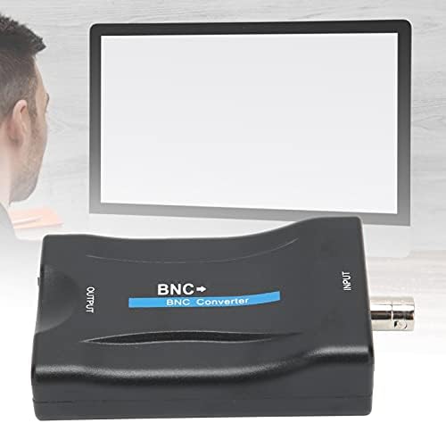 Heayzoki BNC До HDMI Конвертор, 1080p/720P BNC До Мултимедијален Интерфејс Со Висока Дефиниција Конвертор I2S Технологија 3D Приклучок И Репродукција