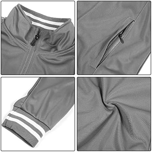 Aksit Men's Sweatsuit 2 Piece Hoodie Tracksuit Set Mase Active Wear Set