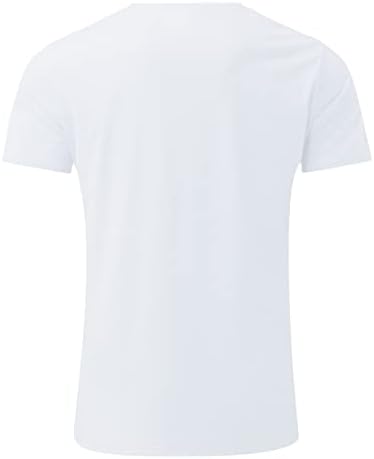 Xxbr 2022 Менс татко ден за печатење маица, тркалезен врат спортски спортски обичен кратки ракави кошула мускуларна тренингот атлетика