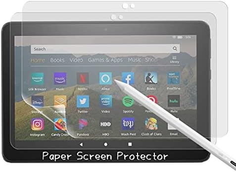 Keanboll 2 PCS Paper Park Ecter Заштитник за Fire HD 8/HD 8 Plus/Fire HD 8 деца/Fire HD 8 Kids Pro Tablet Anti Glare Matte & Writing