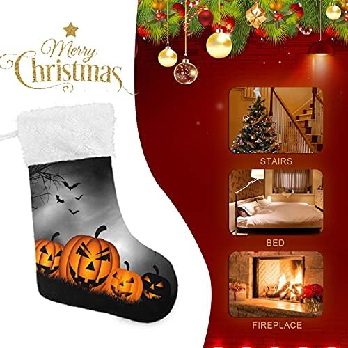 Алаза Божиќни чорапи за Ноќта на вештерките Класик Класик Персонализирани големи декорации за порибување за семејни сезонски празници