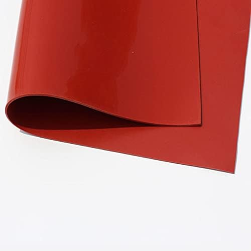 Дебелина на силиконски гумен лист 0,5/1 /1.5/2/3/4/5 мм ширина 500 * 500,1000 * 1000мм тенка табла црвена боја гума од гума многу