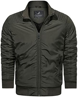 Машка зимска јакна палто топло тенок парка цврста боја патент надворешна облека задебелен ветроупорен јакни