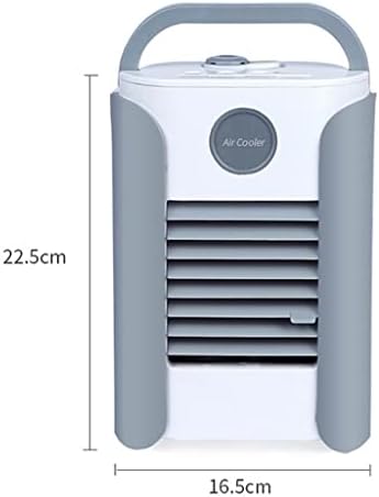 Мини климатик, USB полнење преносен мулти-функционерски вентилатор за вентилатор за домови, ладилник за личен воздух за навлажнувачки