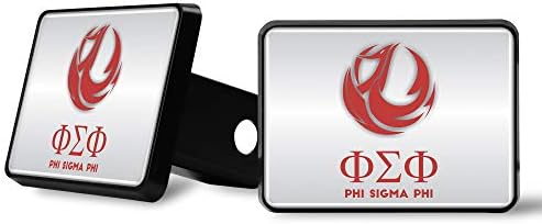 Phi Sigma Phi Приколка Накуцване Плоча, Одговара 2 Приемници, Алуминиум Влечење Накуцване Приклучок-Лиценциран Производ