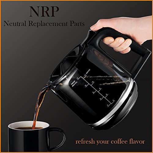NRP F4720057 Активиран замена на филтерот за вода од јаглен за Krups Coffeemaker Savoy, EC321, 322, 324 & повеќе | 12-картриџиски јаглерод