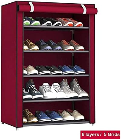 Jtwmy повеќеслојни кабинети за чевли што не еткаена ткаенина за шишиња за чевли што може да се заштеди домашен држач за заштеда