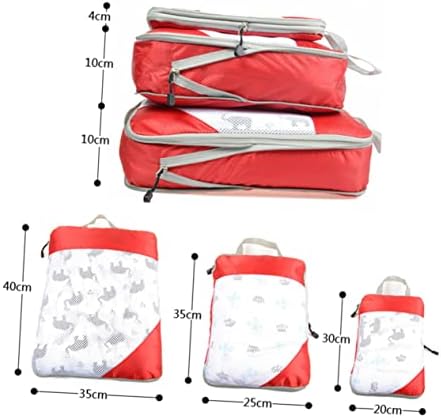 ВАЛИКЛУД 3 парчиња Торби За Складирање Облека Торба За Складирање Торба За Патување Торба За Чување Облека Уредни Кеси Организатор На Багаж Торбичка