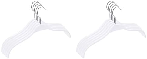 Закалки со здолништа со здолништа Зборувања за здолништа 2 парчиња анти -лизгање облека облека закачалки пластични панталони закачалки