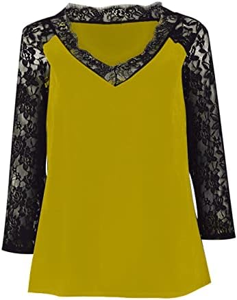 Врвна маица за жени Зимска есен облека Долг ракав против чипка на вратот Обичен преголема мрежа топла густа блуза 2м 2м