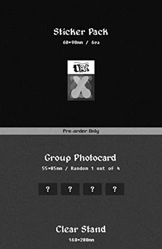 Dreamus XDinary Heroes Преоптоварување 2 -ри мини албум ЦД+постер+Порака Лирична книга+PhotoCard+Polaroid Photocard+Pocker Packep+Tracking