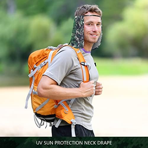 6 компјутери за заштита на сонцето, вратот, вратот УВ капа, заштитете го заштитникот на вратот од капакот на вратот на сонцето за жени кои