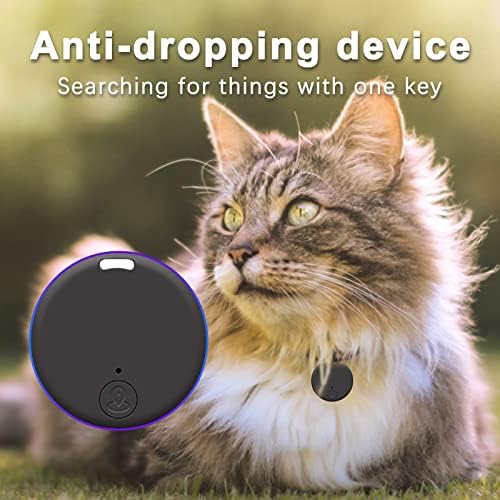SolwDa Smart GPS Следење Bluetooth 5.0 Мобилен Клуч Со Прстен, Пренослив Уред За Следење Smart An-ti Загуба Водоотпорен Куче